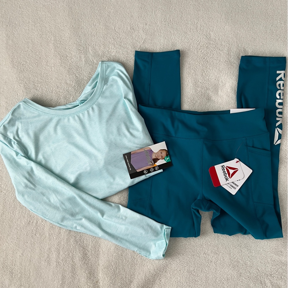 Bundle of Girl’s 10-12 Activewear - Reebok and Avia